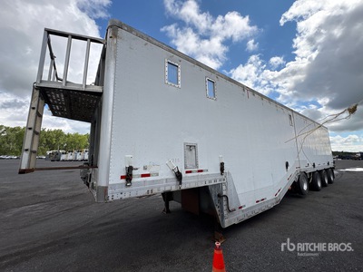 2017 Manac 53 ft x 102 in Quad/A Chip Trailer
