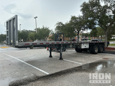 2017 Hyundai FC2366122-AF 68000 lb 36 ft T/A Remorque à plateau