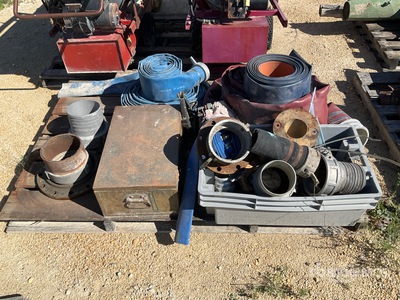 Quantity of Lay Flat Hose & Cam Lock Fittings