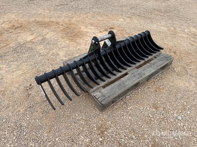 2026 Haener HBR1600-P45A 1600 mm Lifting Rastrillo para excavadora (Unused)