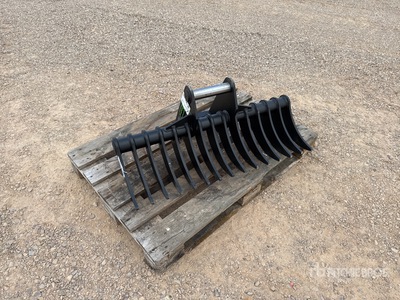 2026 Haener HBR1000 MS03 1000 mm Lifting Rastrillo para excavadora (Unused)