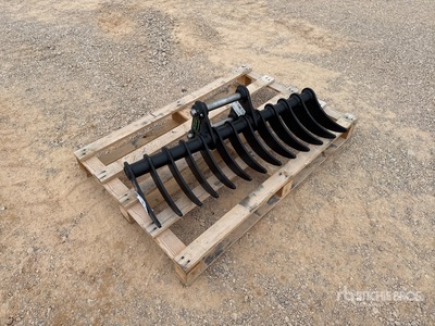 2026 Haener HBR1000-P35A 1000 mm Lifting Rastrillo para excavadora (Unused)