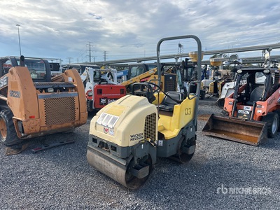 2012 Wacker Neuson RD12A Double Drum Roller