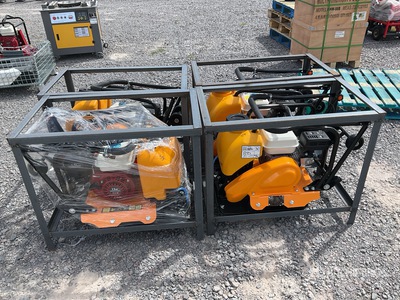 Quantity of (4) 2026 Kowloon HZR120 Lote de Compactadores de Plato Vibratorio (Sin Usar) / Vibratory Plate Compactor (Unused)