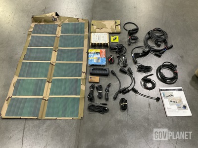 (4) Iris Technology Spaces II Solar Portable Communications Energy Systems