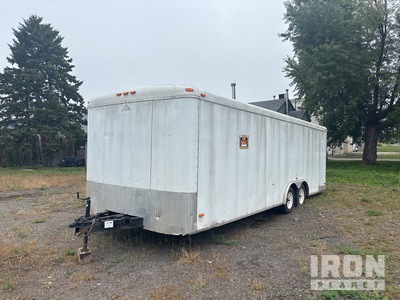 2004 Royal Cargo RCT 8.5x24TA2 T/A 1 Car Enclosed Autotransport Anhänger