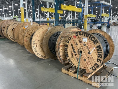 Quantity of (7) Copper Wire Reels (Unused)