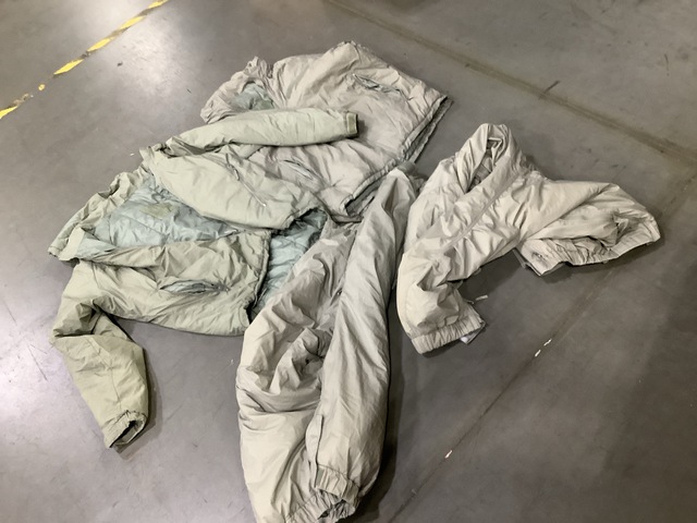 (33) Extreme Cold Weather Parkas & (21) Pairs of Extreme Cold Weather Trousers (33) Extreme Cold Weather Parkas & (21) Pairs of Extreme Cold Weather Trousers