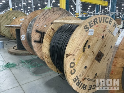 Qty of 3 Copper Reels (Unused)