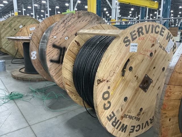 Qty of 3 Copper Reels (Unused)