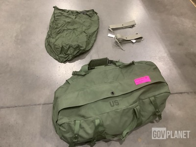 (63) All-Weather Coat Belts, (74) Duffel Bags & Assorted Items