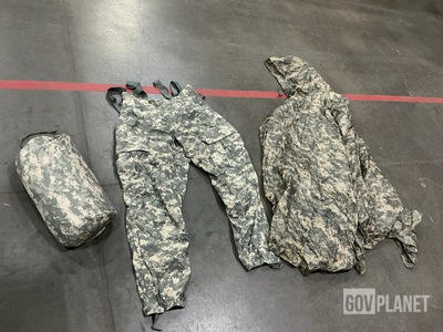 (1) Improved Combat Shelter, (6) Wet Weather Ponchos & Assorted Items