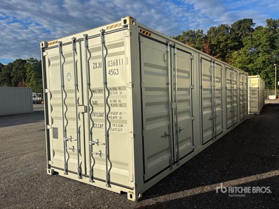 2026 40 ft High Cube Multi-Door Contenedor de almacenamiento