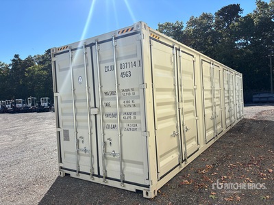 2026 40 ft High Cube Multi-Door Storage Container