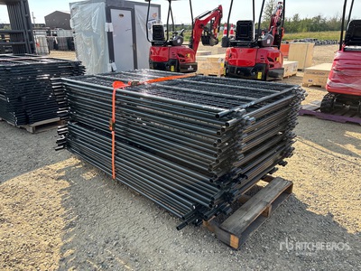 Quantity of (24) BYT MSPP07 7 ft Mesh Sheep شبكات سلكية لإبقاء الحيوانات