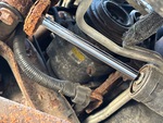 Engine with A/C Compressor