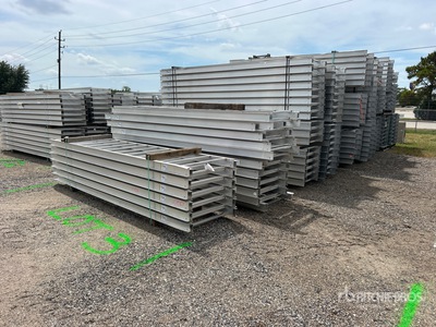 Quantity of (23) Aluminum Trays Divers  (Unused)