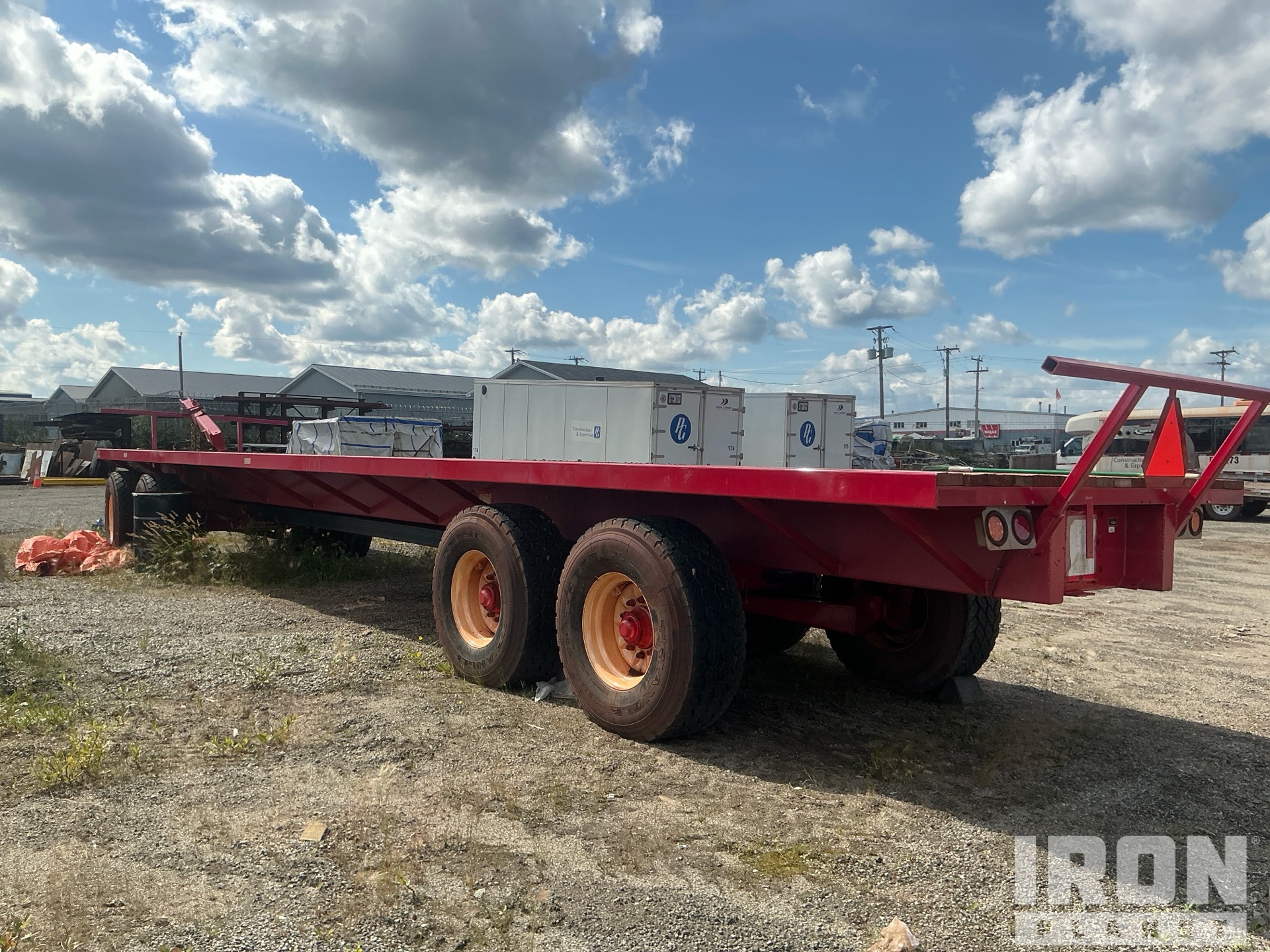 Creekbank welding 8542FL Quad/A Drawbar Bale Wagon