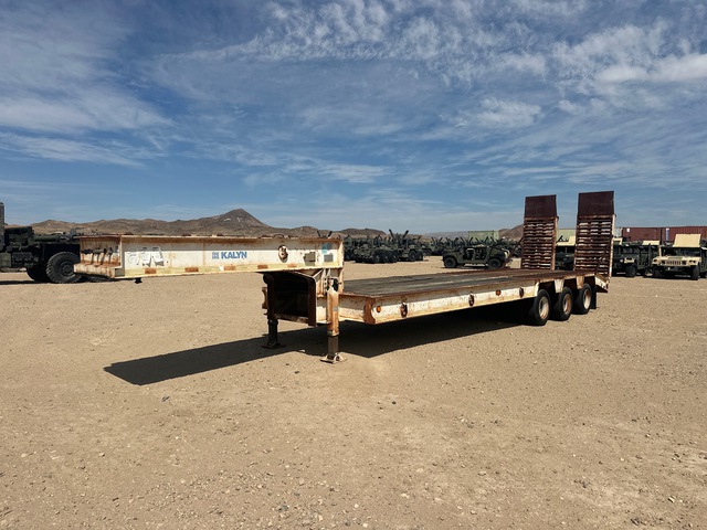 1995 Kalyn LB-3-35T Step Deck Trailer