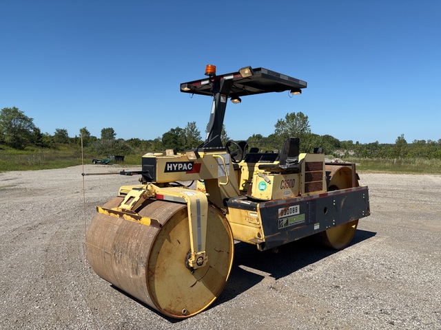 Hypac C350D Double Drum Roller
