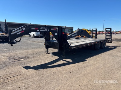 2011 Anderson G8231 23 ft T/A Gooseneck Plant Trailer