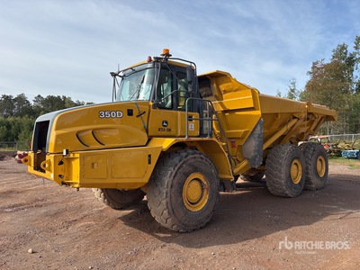 2005 John Deere 350D Articulated Dump Truck (Inoperable)