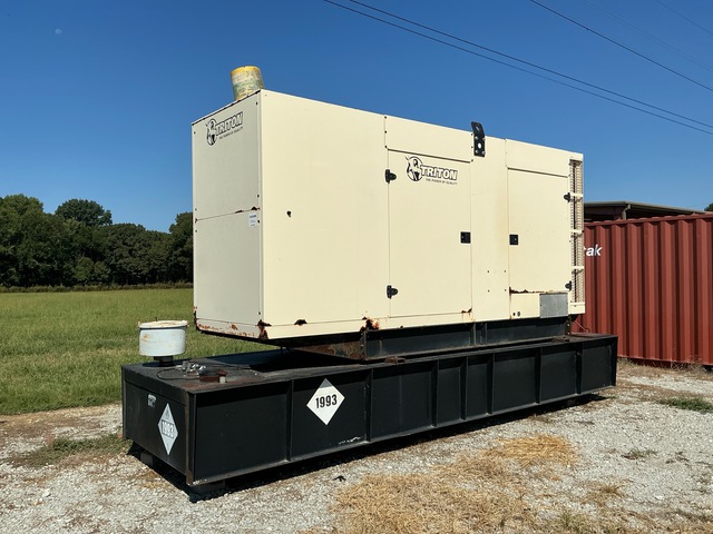 2018 Magnaplus 433PSL6216 350 kW Skid-Mounted Generator Set