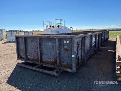 Quantity of (2) 20 cyd Waste Container