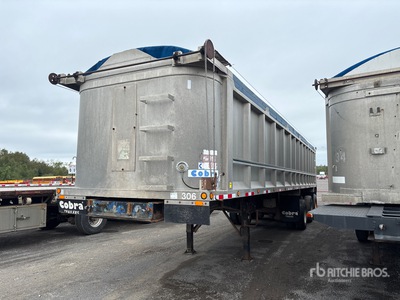 1999 Cobra 35 ft Tri/A End Dump Trailer