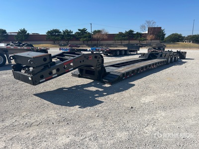2013 Fontaine Magnitude 55 55 t Tri/A Removable Gooseneck Low Loader