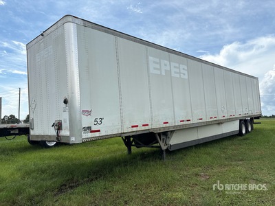 2016 Wabash DVCVHPC 53 ft x 102 in T/A Semi-remorque fourgon