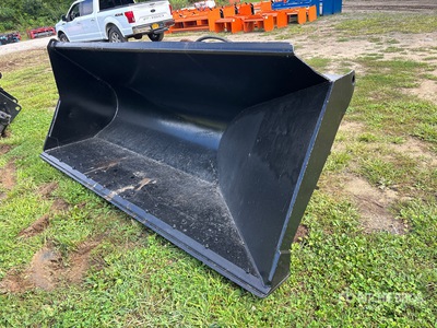 Asbury 120 in Side Dump ホイールローダー用バケット - Fits Kawasaki 65 / 70TM-V