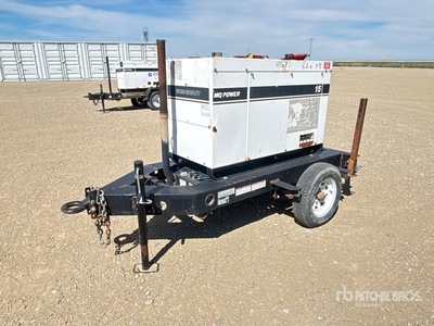 Whisperwatt DCA- 15SPXU4F 15 kW Mobile Generator Set (Inoperable)