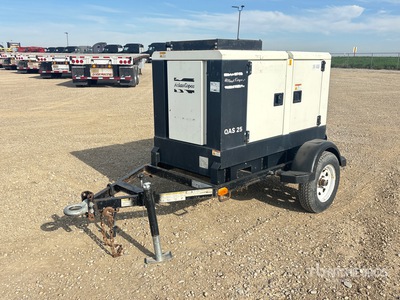 2013 Atlas Copco QAS25KD 25 kW Mobile Generator set