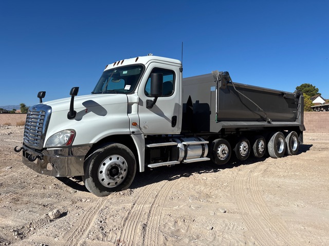 2017 Freightliner Cascadia 125 12x4 Five Axle Dump Truck