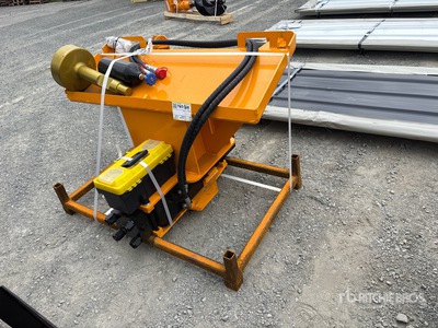 2026 GIYI GY-AD680 8 in Skid Steer Post Driver (Unused)