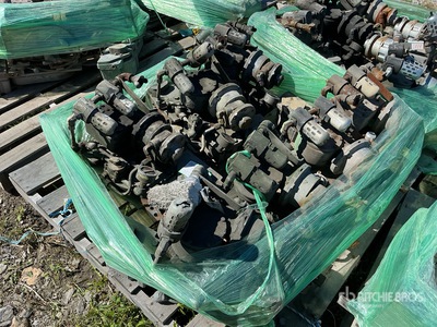 Quantity of (7) Cable Climber 00103 Air Wire Rope Construction Hoist