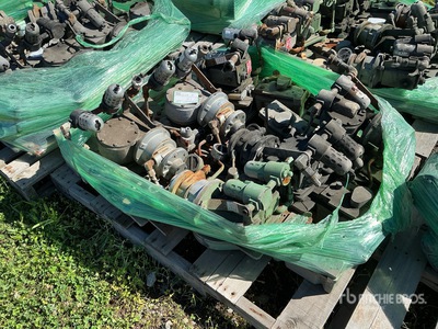 Quantity of (6) Cable Climber 00103 Air Wire Rope Construction Hoist