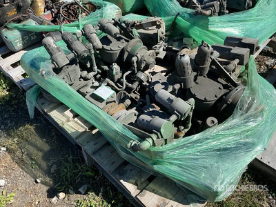 Quantity of (6) Cable Climber 00103 Air Wire Rope Construction Hoist