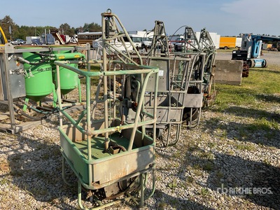 Quantity of (5) Spider ST-17 Air Wire Rope Baskets