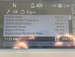 Control Station with Engine Oil Pressure