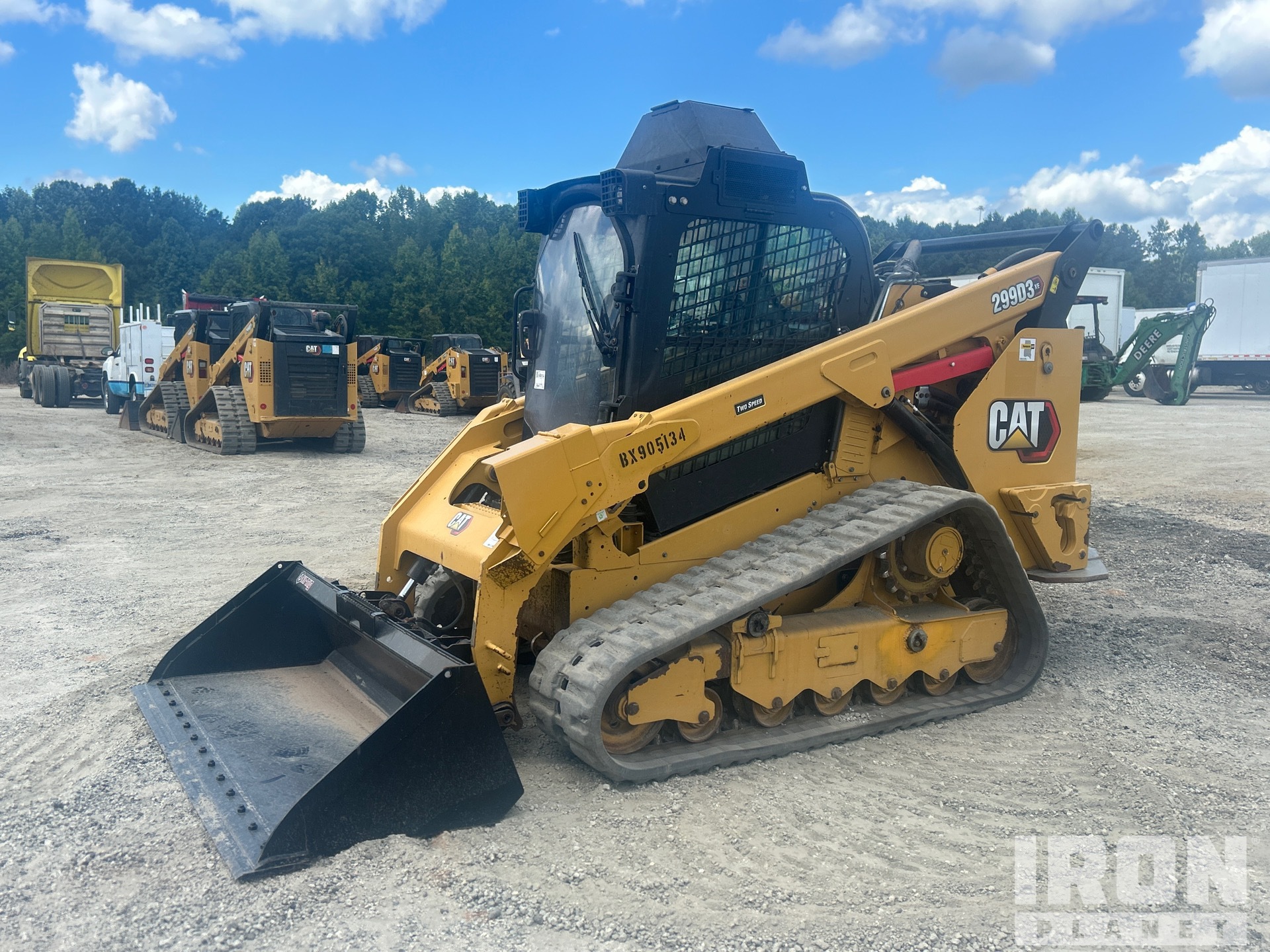 2023 Cat 299D3XE Two-Speed High Flow Compact Track Loader
