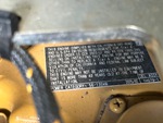 Motor with Emission Label