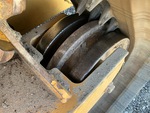 Chassis with Hintere Führungsrolle, Verschleiß