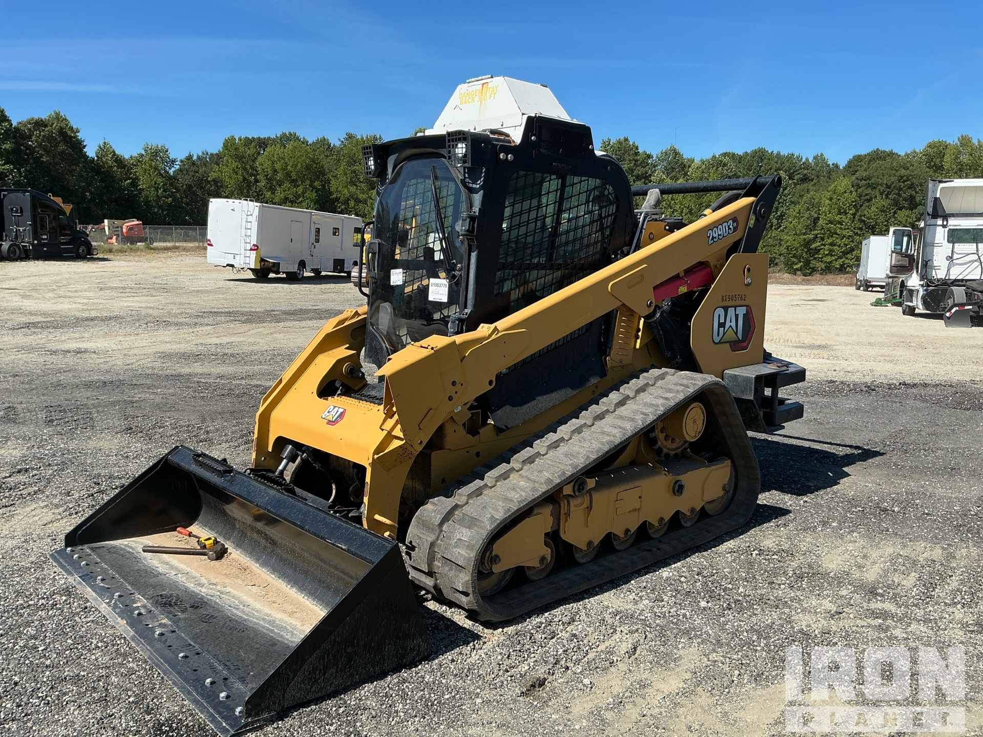 2023 Cat 299D3XE Two-Speed High Flow Chargeuse sur rails compacte
