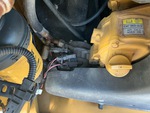 Motor with A/C Compressor