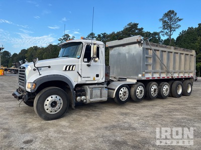 2015 Mack GU713 14x4 Six Axle Dump Truck