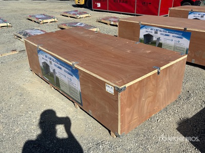 2026 SKLP SK-ZP20 20 ft x 30 ft All-Steel Enclosed Carport (Unused)