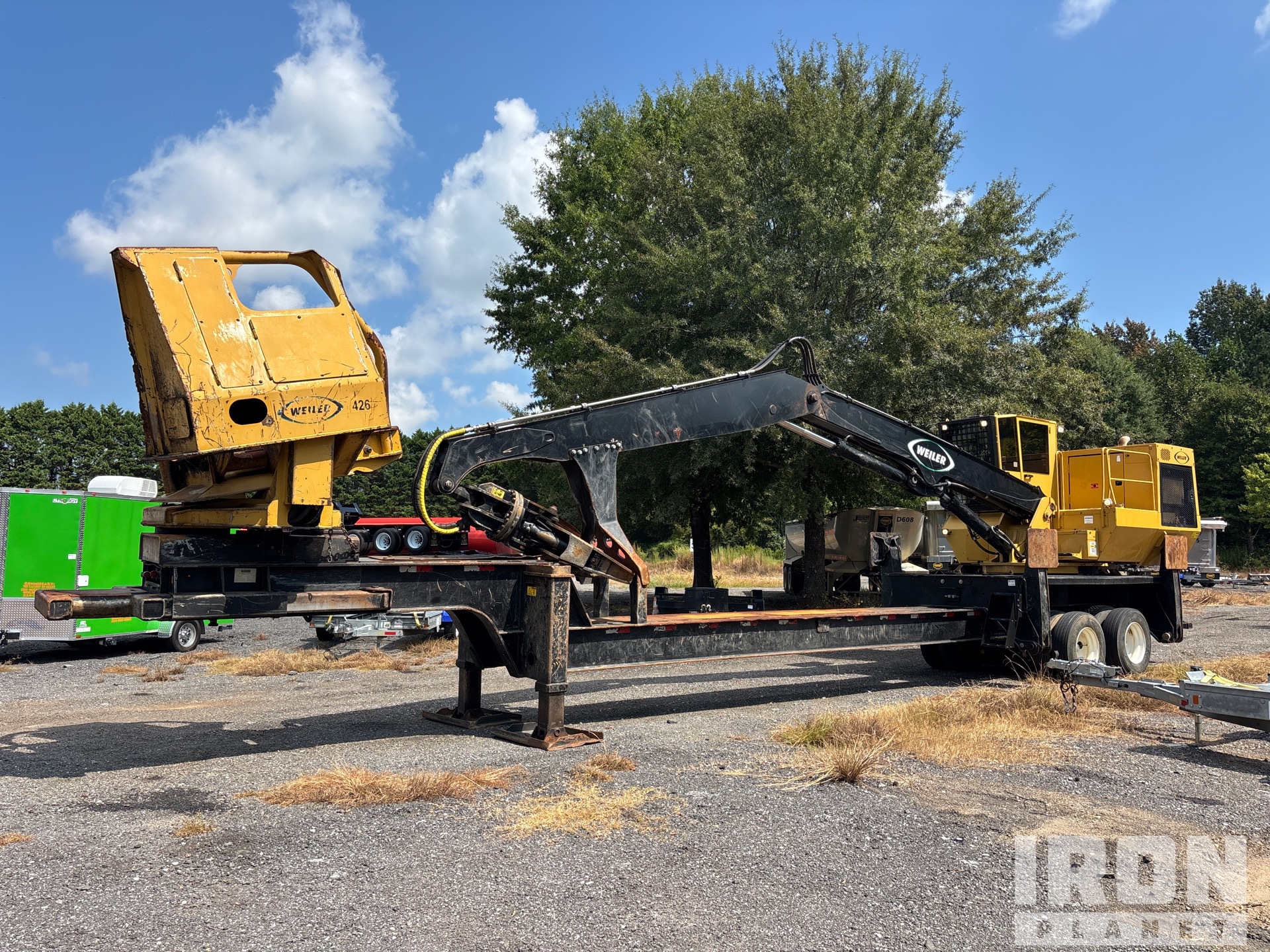 2022 Weiler K560 Trailer Mounted Heel Boom Trailer Mounted Log Loader
