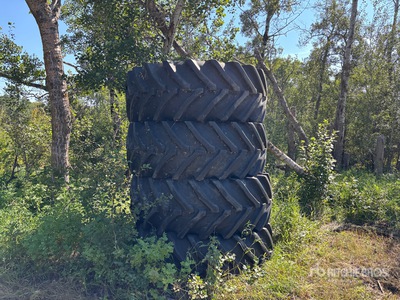 Quantity of (4) 800/70R38 を見 Tires